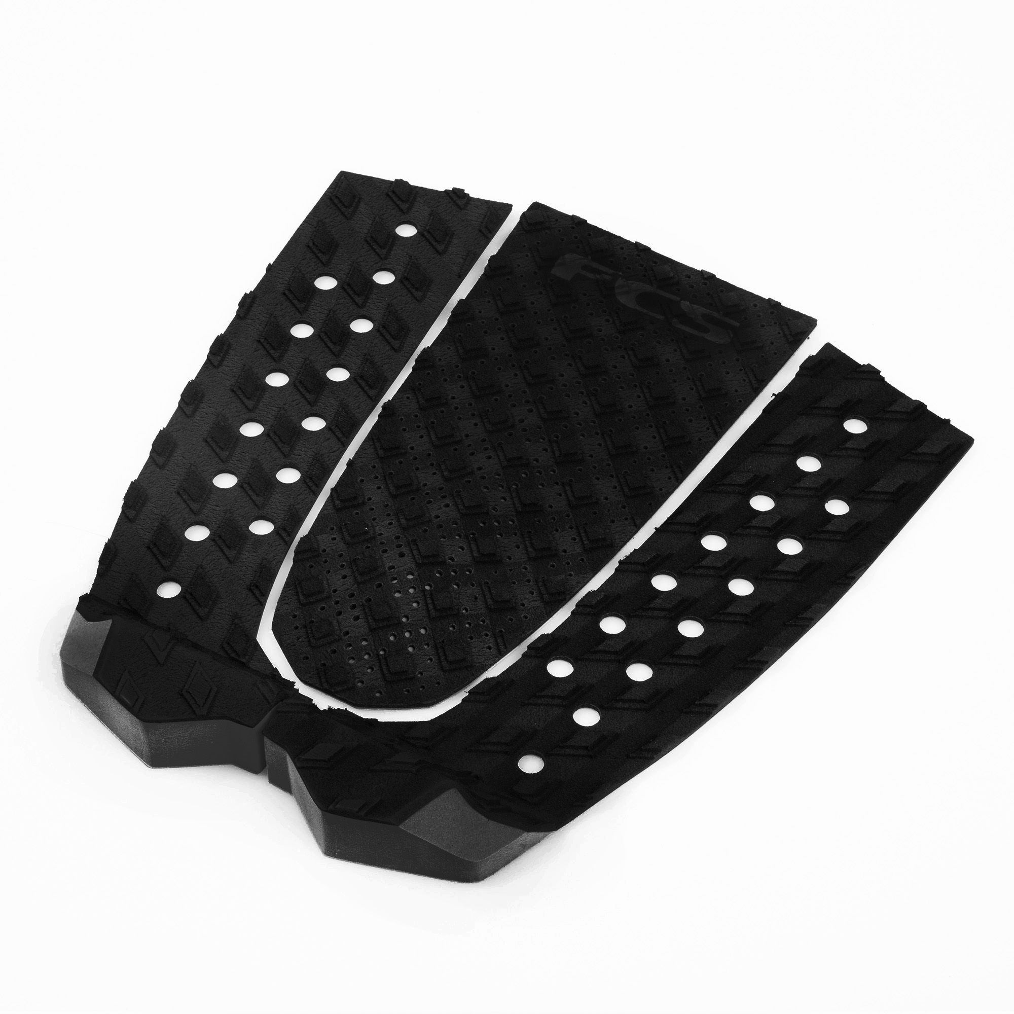 FCS T-3 Pad - 3 pièces Black / Charcoal