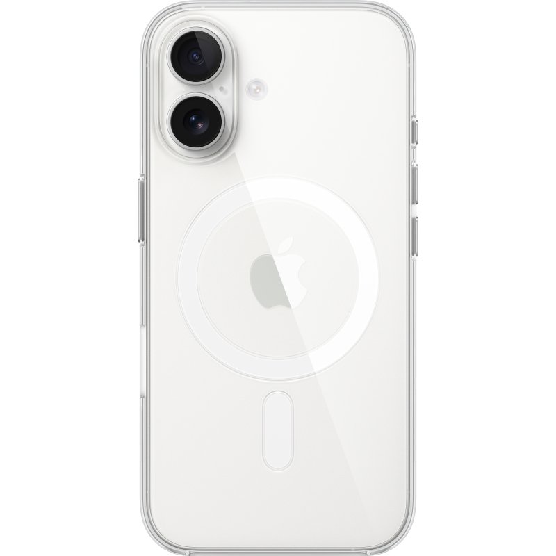 Apple Coque transparente avec MagSafe pour iPhone 16