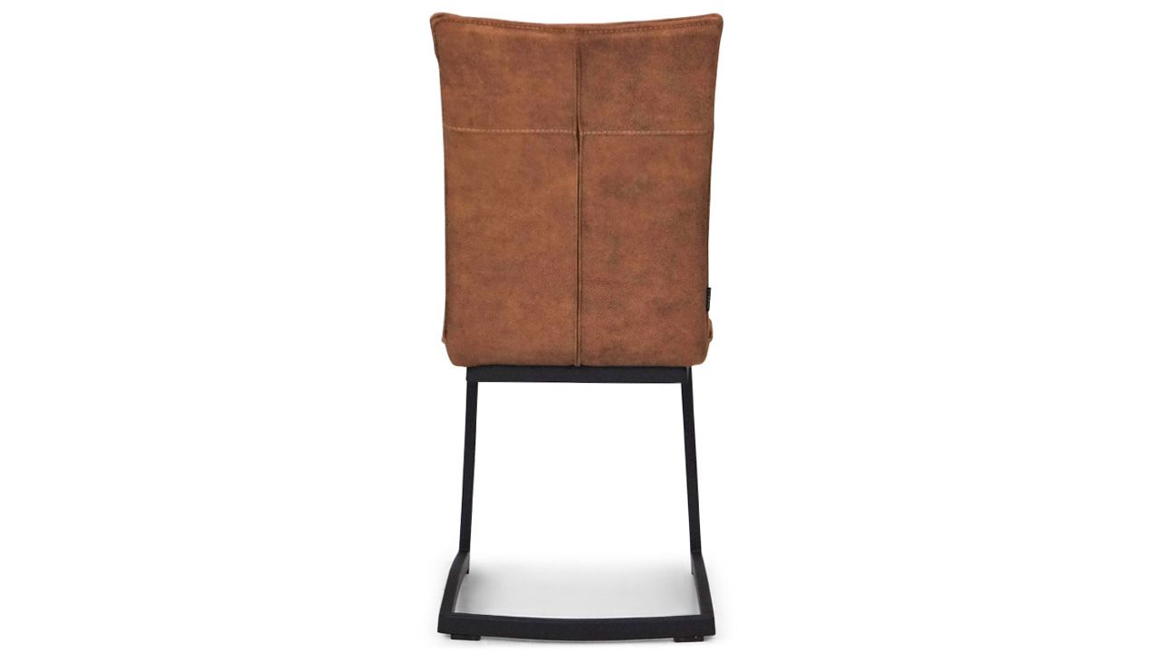 Eetstoel cognac Decca B46 x D66 x H96 cm