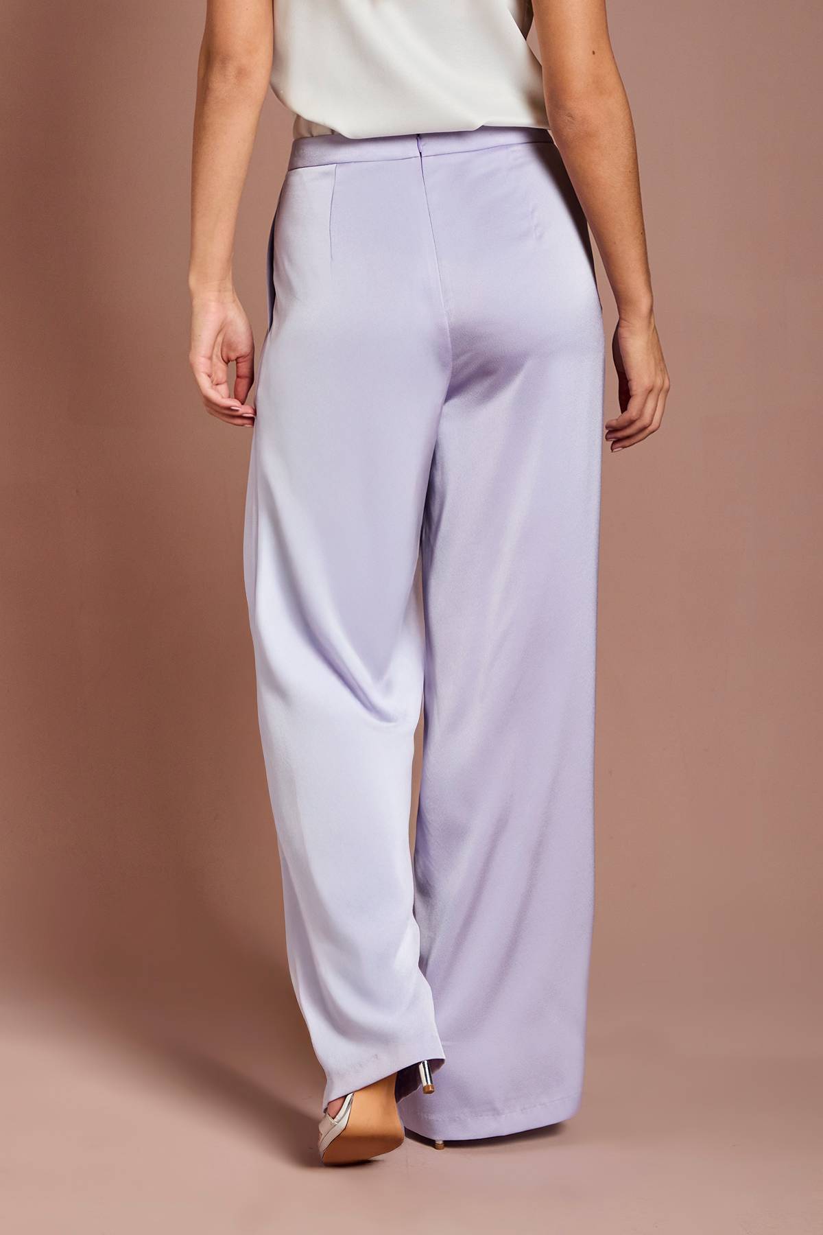 Coast Pantalon Évasé En Satin