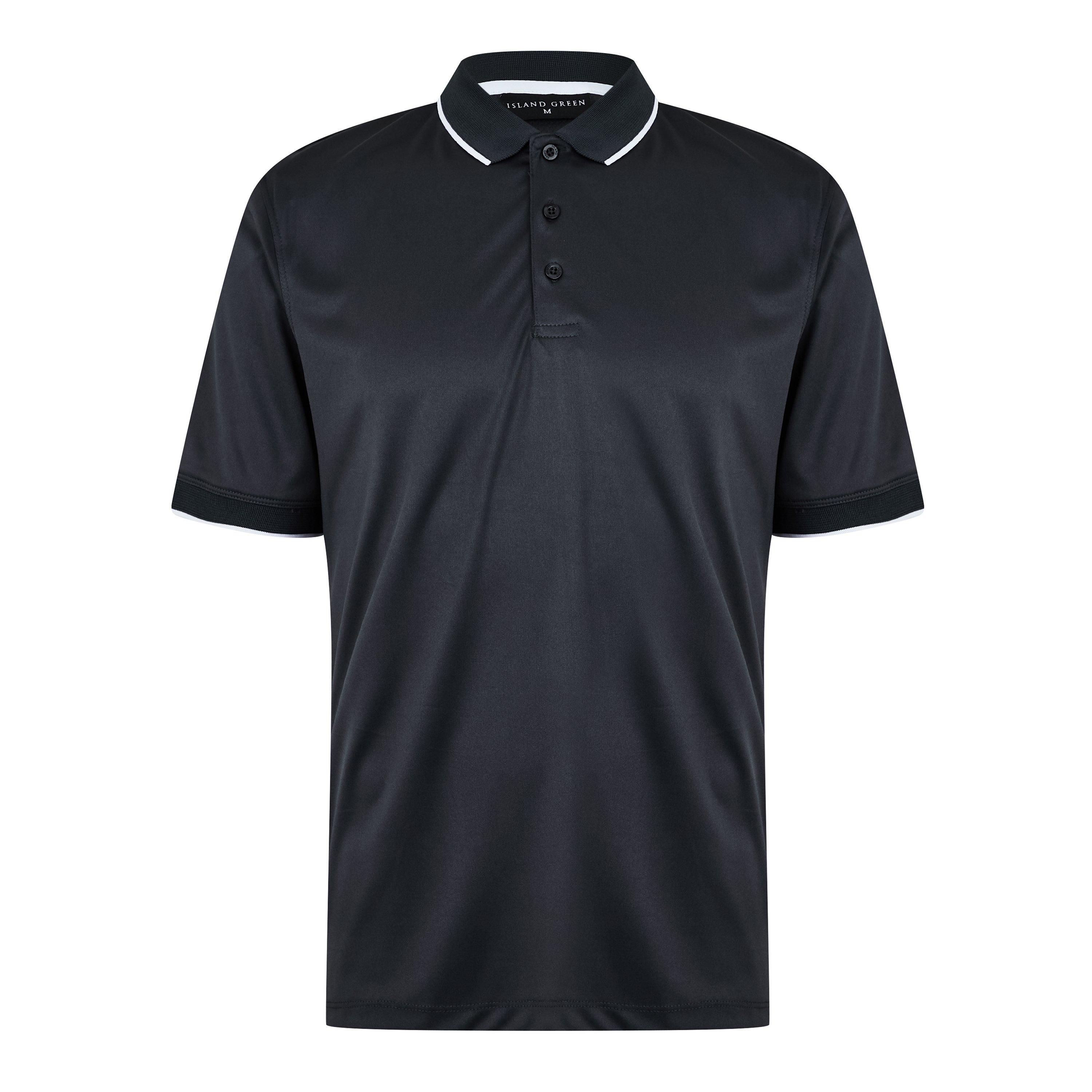 Island Green Performance Polo Golf Shirt