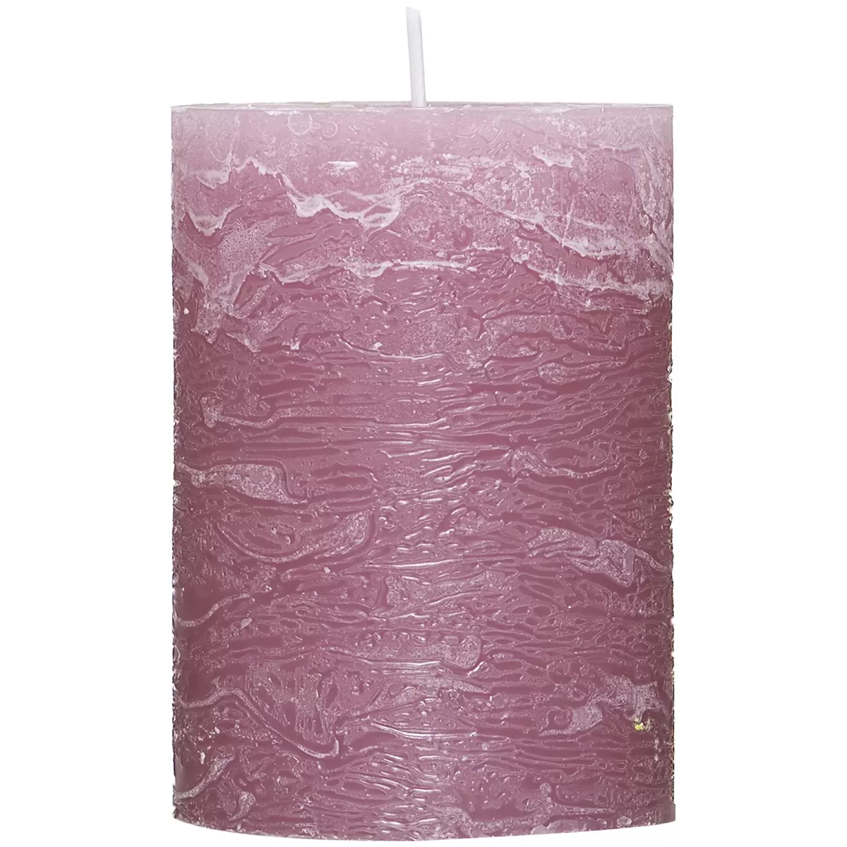 Kerze Rustic Rosa