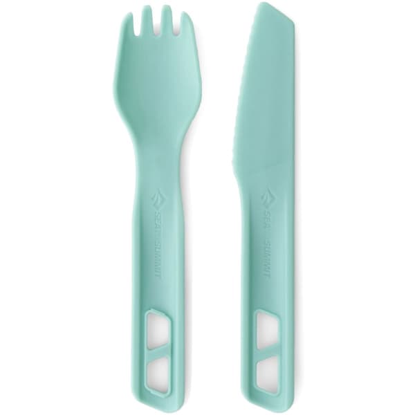 Couvert randonnée SEA TO SUMMIT PASSAGE CUTLERY SET 2PC BLUE