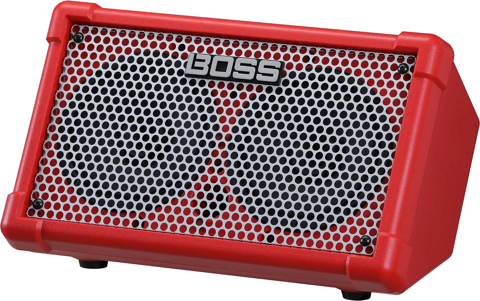 Combo CUBE Street II Rot<br>Batteriebetriebener Stereoverstärker, speziell für den Ausseneinsatz entwickelt