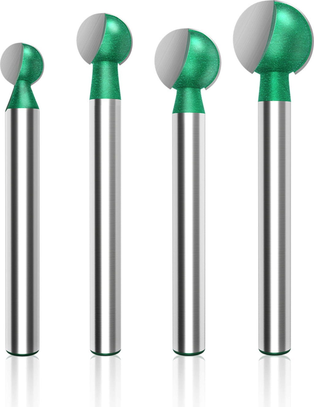 Twotrees  Ballfräser 6 mm 5er-Set    Fräser für die Holzbearbeitung