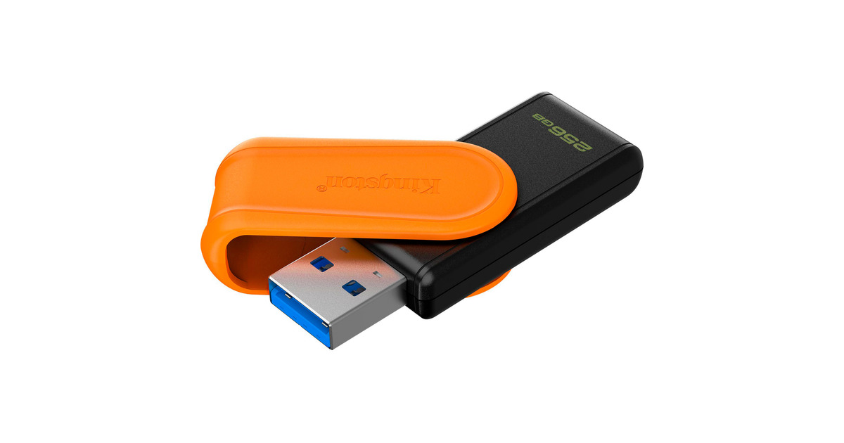 KingstonDataTraveler Exodia S 256 GB usb-stick  (Zwart/oranje, DTXS/256GB)