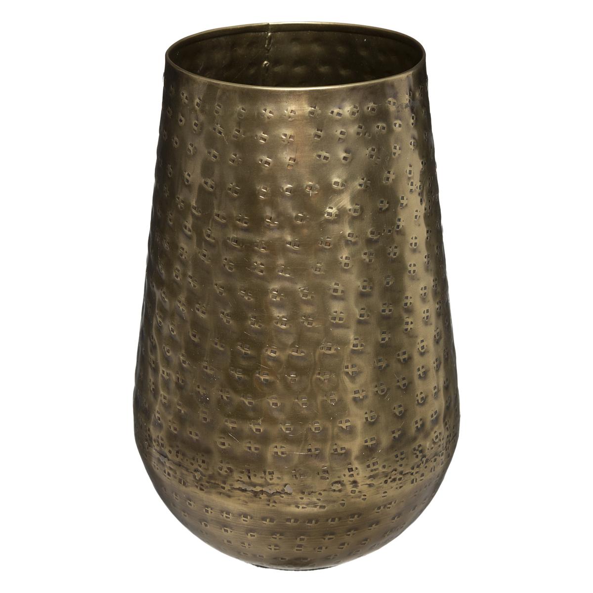 VASE METAL OASIS H.23CM