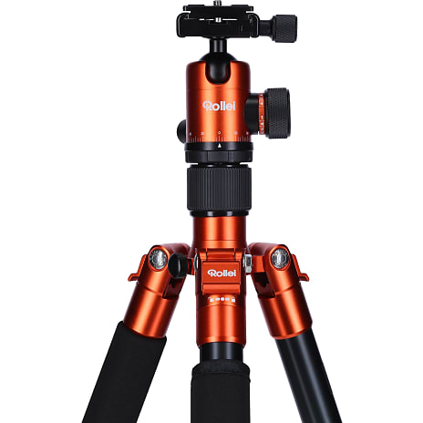 Rollei C5i kamerastativ i aluminium - orange