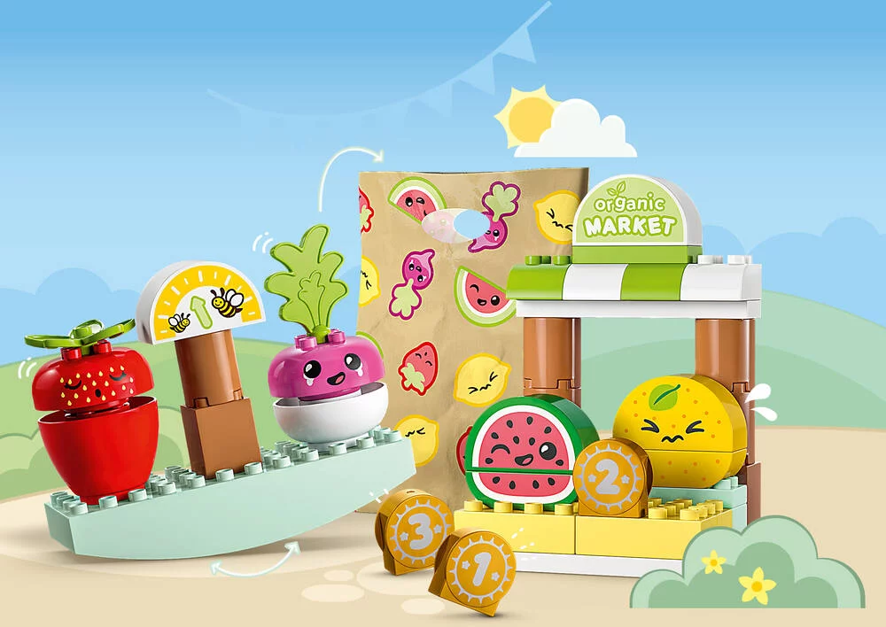 LEGO®DUPLO®MES 1ERS PAS 10983 - LE MARCHE BIO