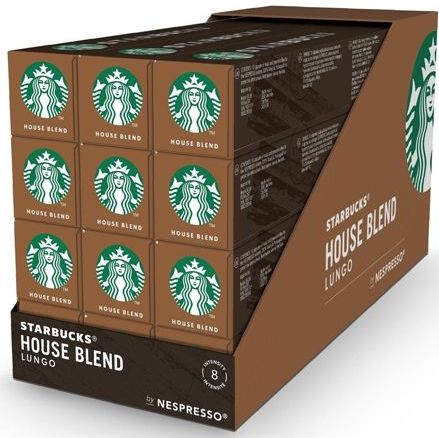 Starbucks by Nespresso capsules House Blend Medium Roast - 120 koffiecups