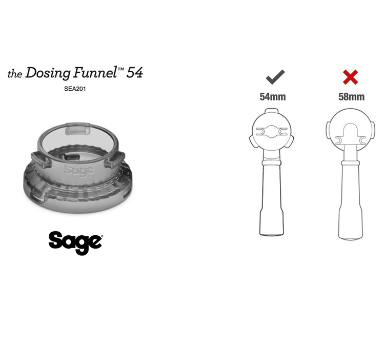 Entonnoir SAGE The Dosing Funnel 54 mm