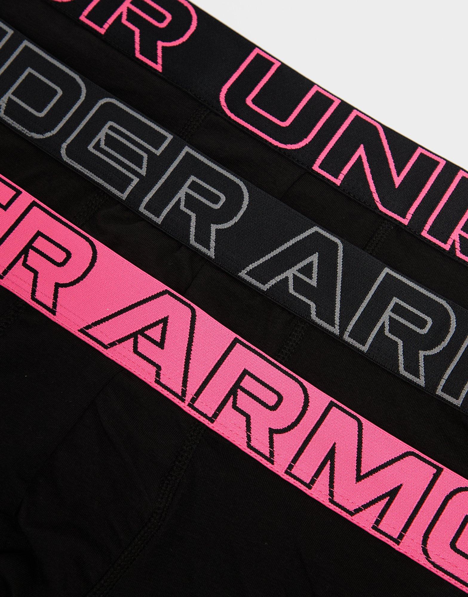 Under Armour Lot de 3 boxers Homme