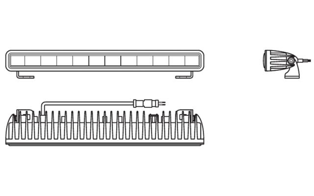 Osram LEDriving LIGHTBAR SX300-CB Zusatzscheinwerfer