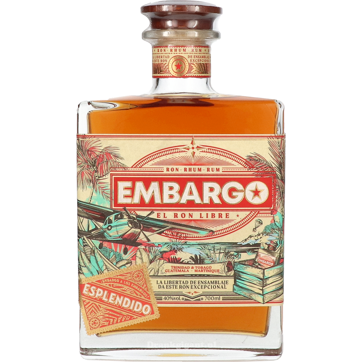Embargo Añejo Esplendido 70 cl