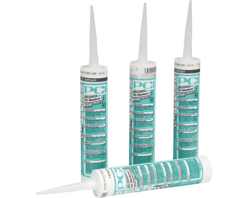 PCI Silcoferm® S siliconenkit voor binnen en buiten, donkerbruin, 310 ml