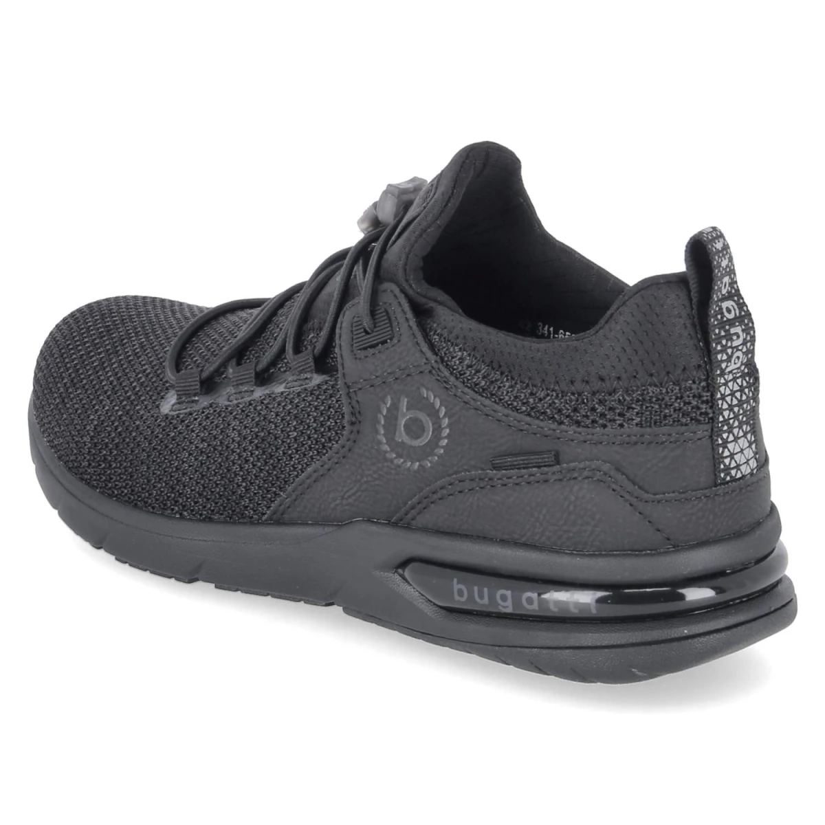 BugattiHalbschuhe - black / black