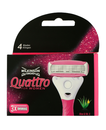 Wilkinson Quattro for Women Ersatzklingen 3-Stück