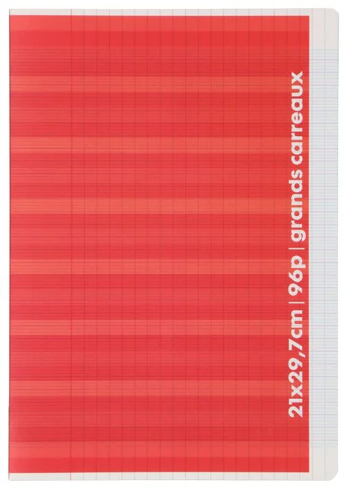 cahier A4 - ligné seyès