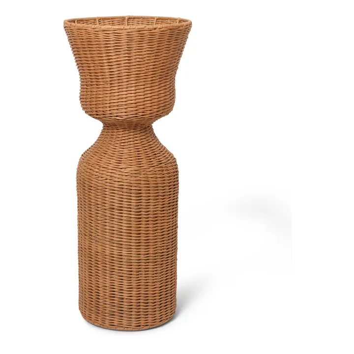 Ferm Living Porte-plante Agnes en rotin