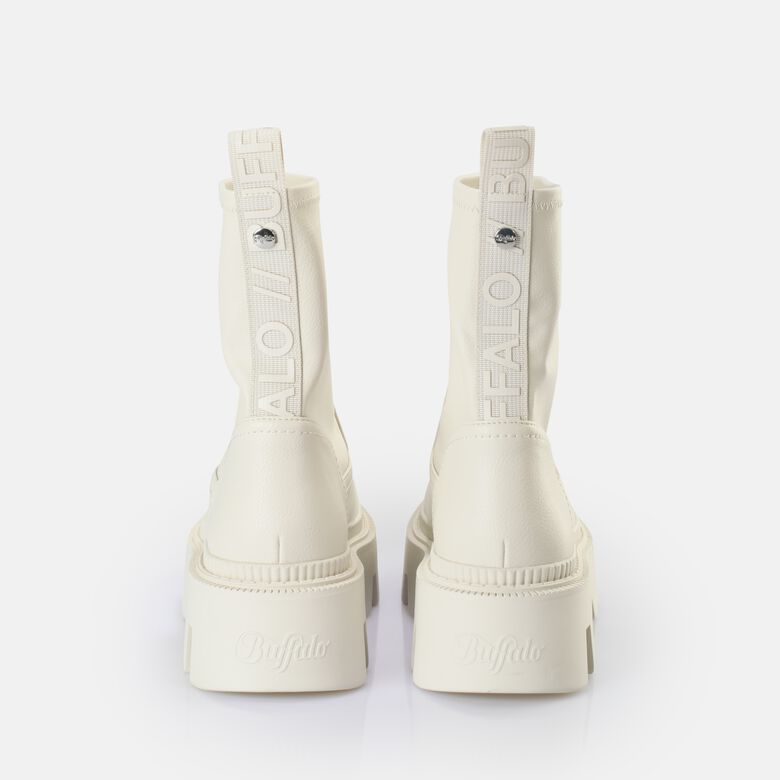 Flora Sockboot Bottes vegan, crème