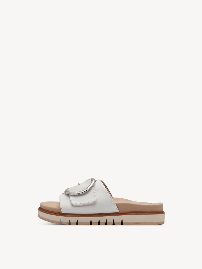 Leren Slipper - wit