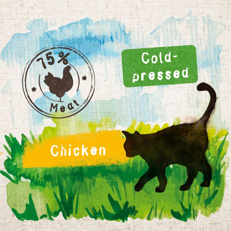 Feringa Adult Croquettes pressées à froid poulet pour chat