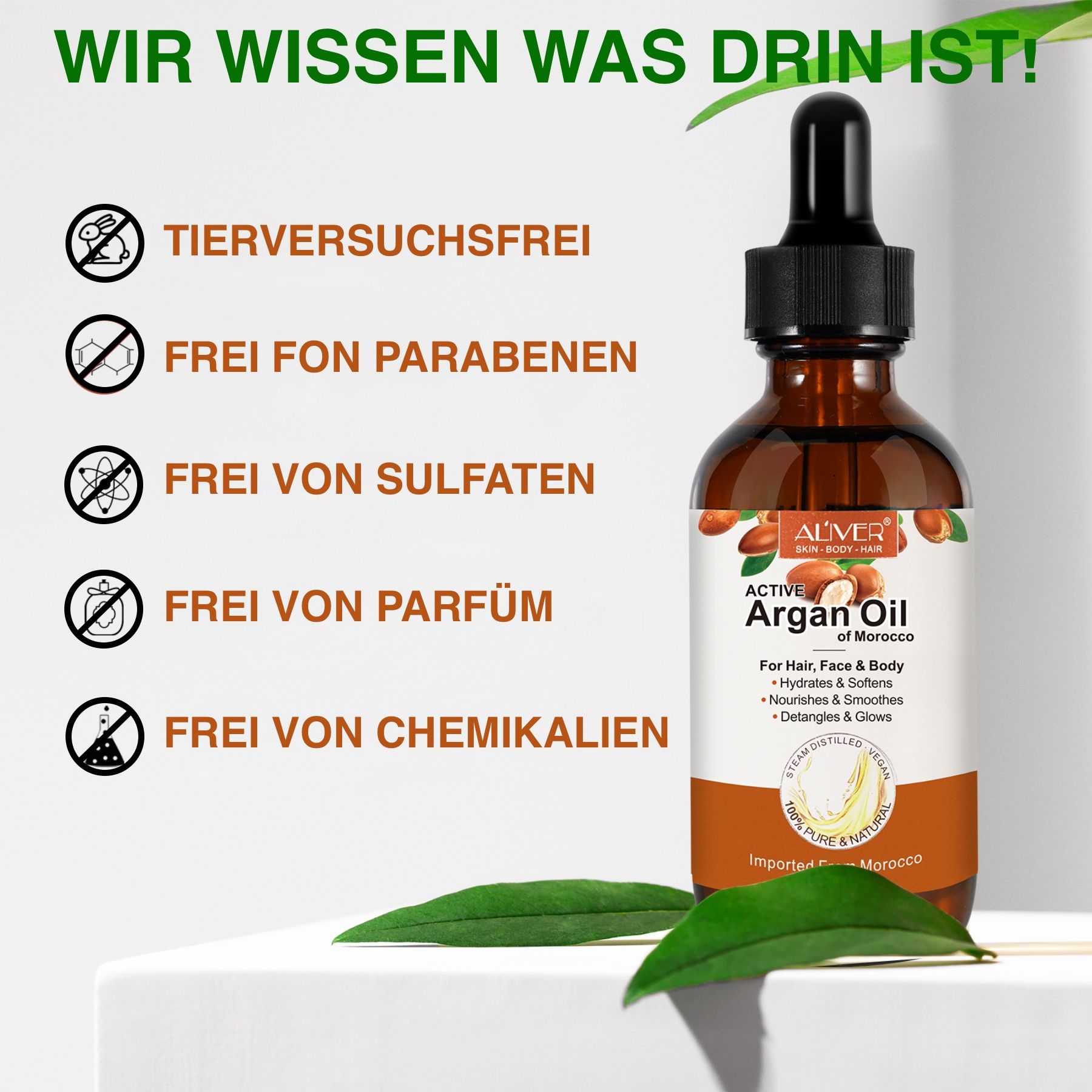 ALIVER Argan Haaröl