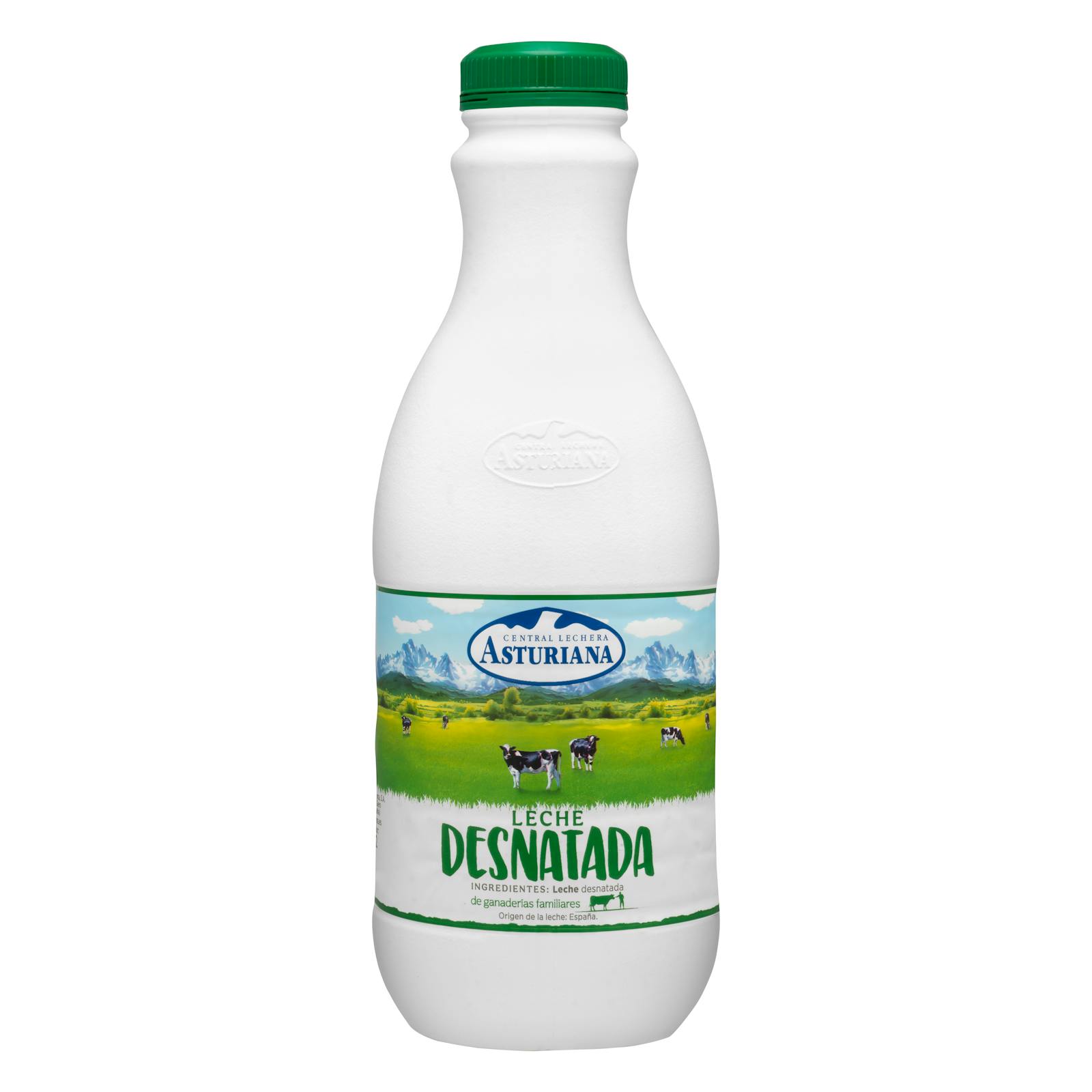 Lait écrémé asturien