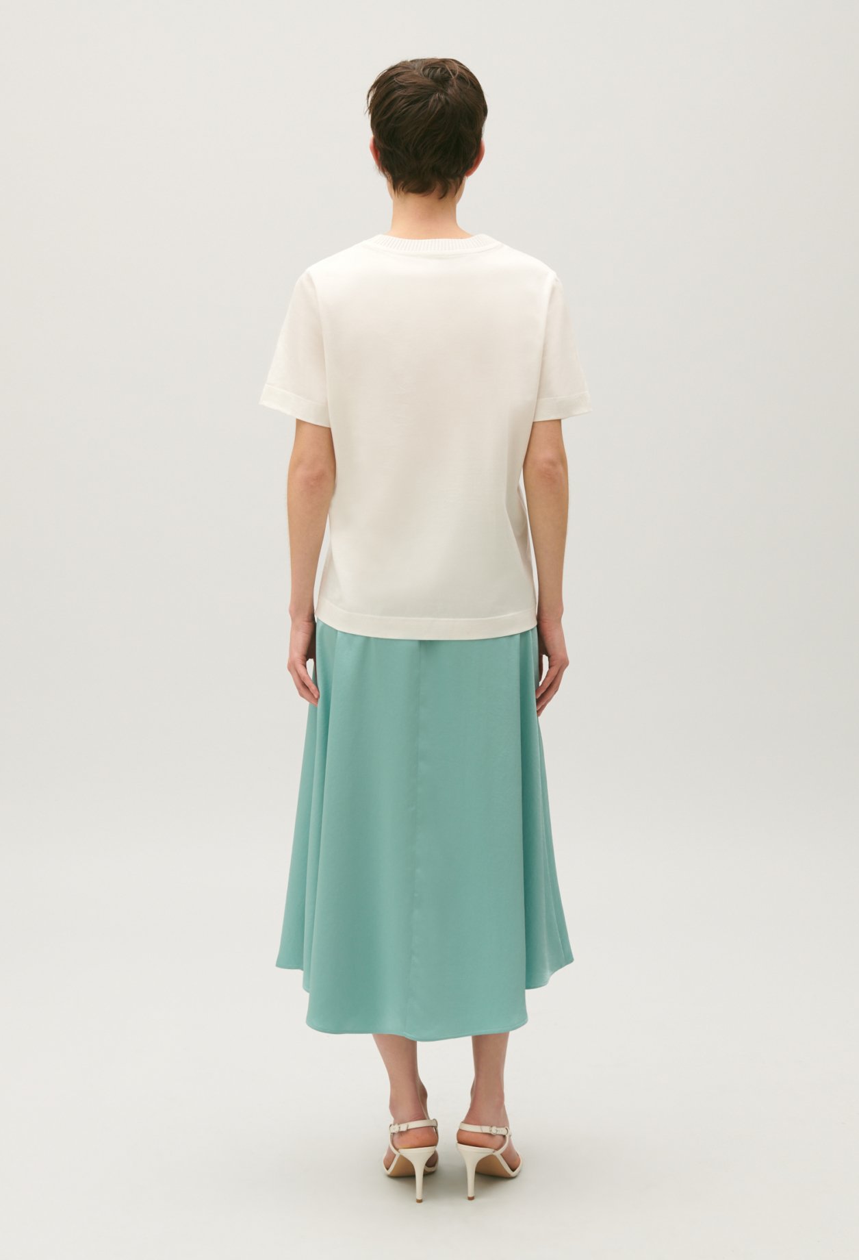 T-shirt coton CLAUDIE Paris ecru