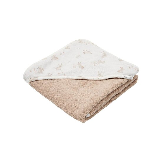 Baby bunny Cape de bain mousseline   de               Little Dutch