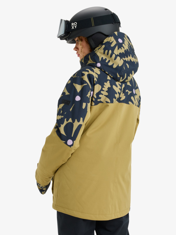 Stated 20K Veste de snow technique Beige Femme
