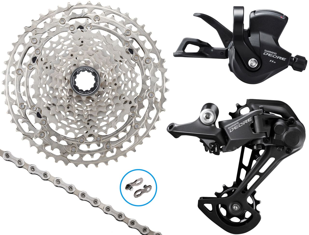 Shimano DEORE M5100 1x11-fach Upgrade-Kit 11-51 kaufen | Bike-Discount