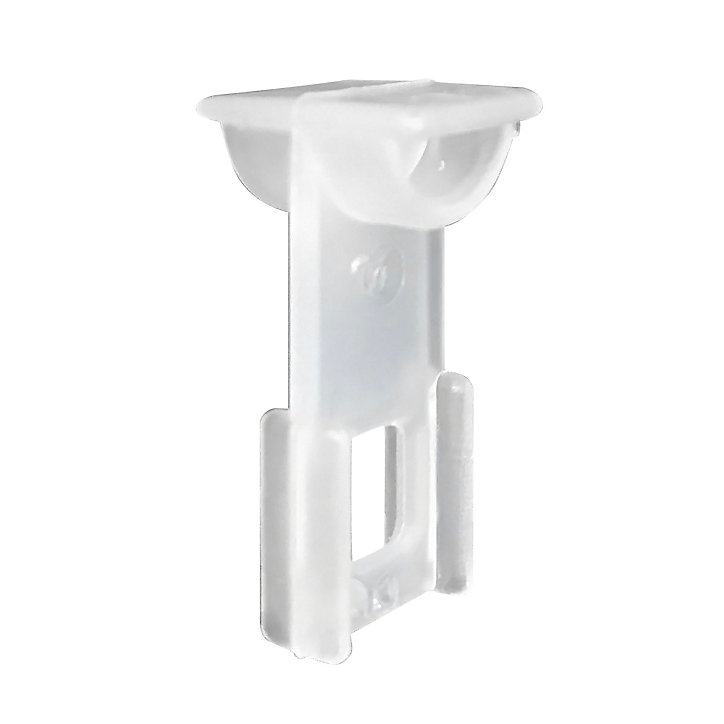 Chariots pour rail chemin de fer 25x11mm Orciel plastique blanc