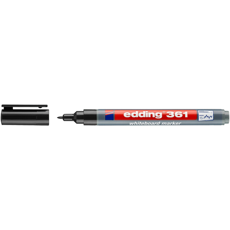 Edding Whiteboard Marker 361, schwarz