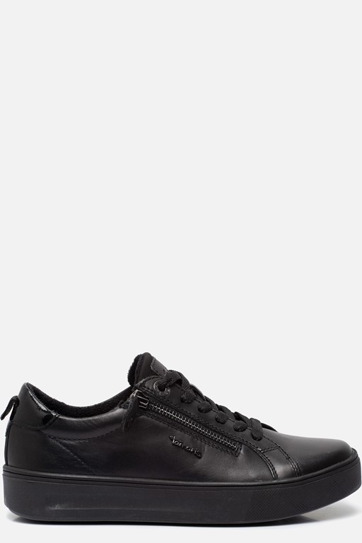 Tamaris Comfort Sneakers zwart Leer