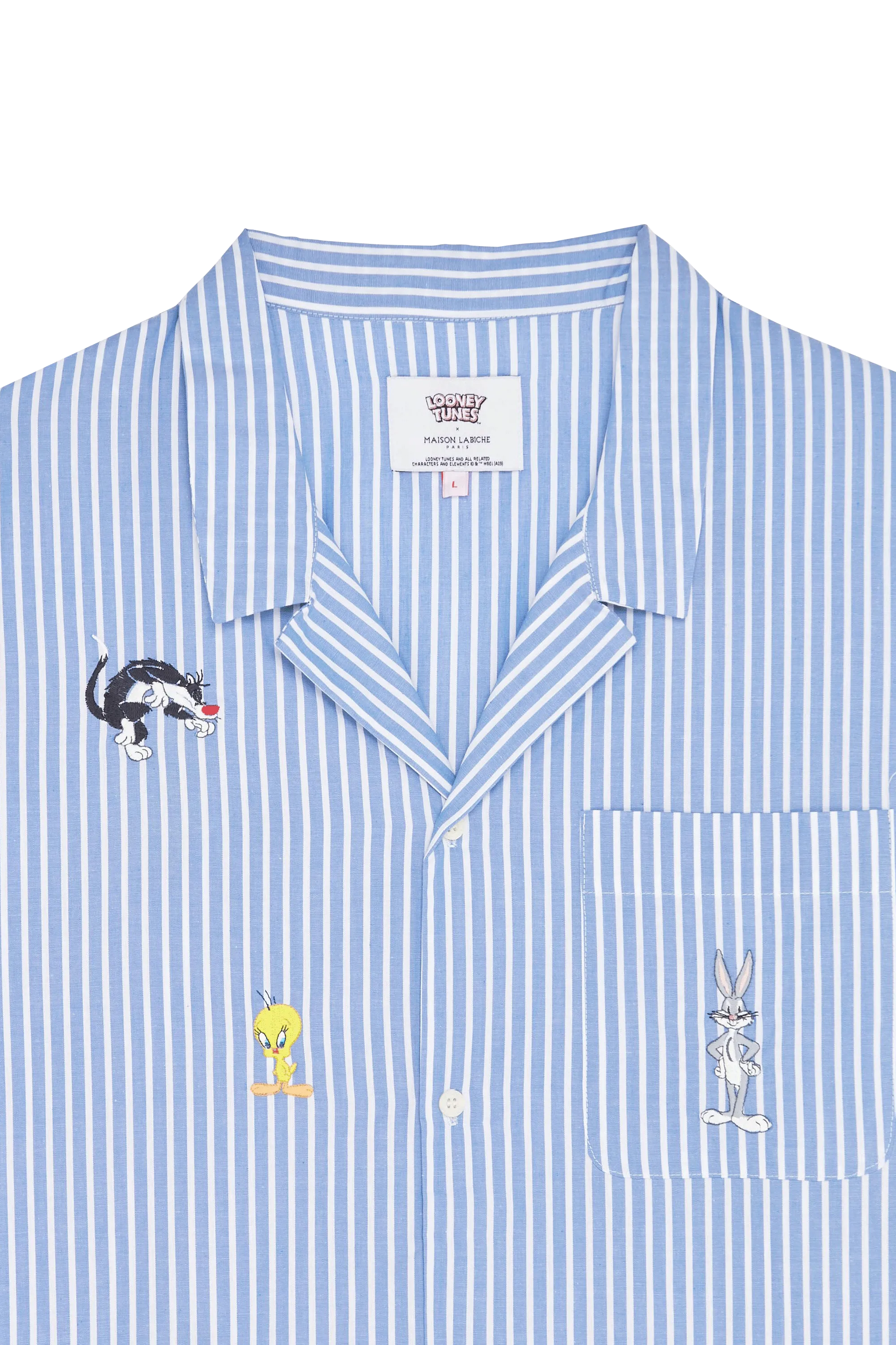 MAISON LABICHE Chemise de pyjama GERMAIN EMBY ALL OVER Multicolore