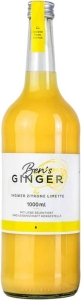 BEN'S GINGER Ingwer-Zitronen-Limettenkonzentrat Bio ohne Zucker, 1lt