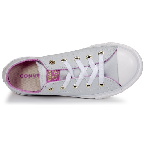 Converse - CHUCK TAYLOR ALL STAR HI - Pure Platinum/Fuchsia Glow/White