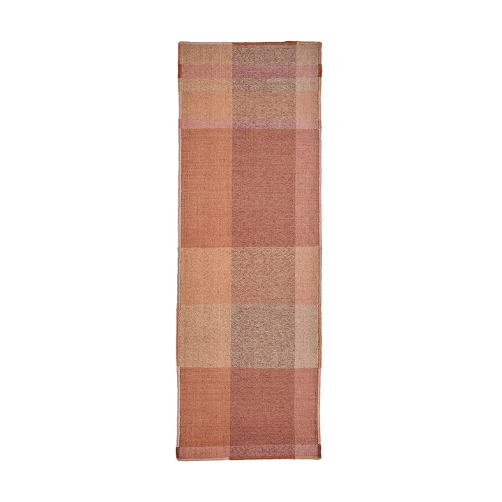 nanimarquina - Nuance Wollteppich/Teppichläufer, 80 x 240 cm, koralle