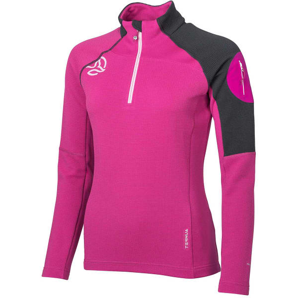 Sweat polaire randonnée TERNUA LEMIKA 1/2 ZIP W ORCHID