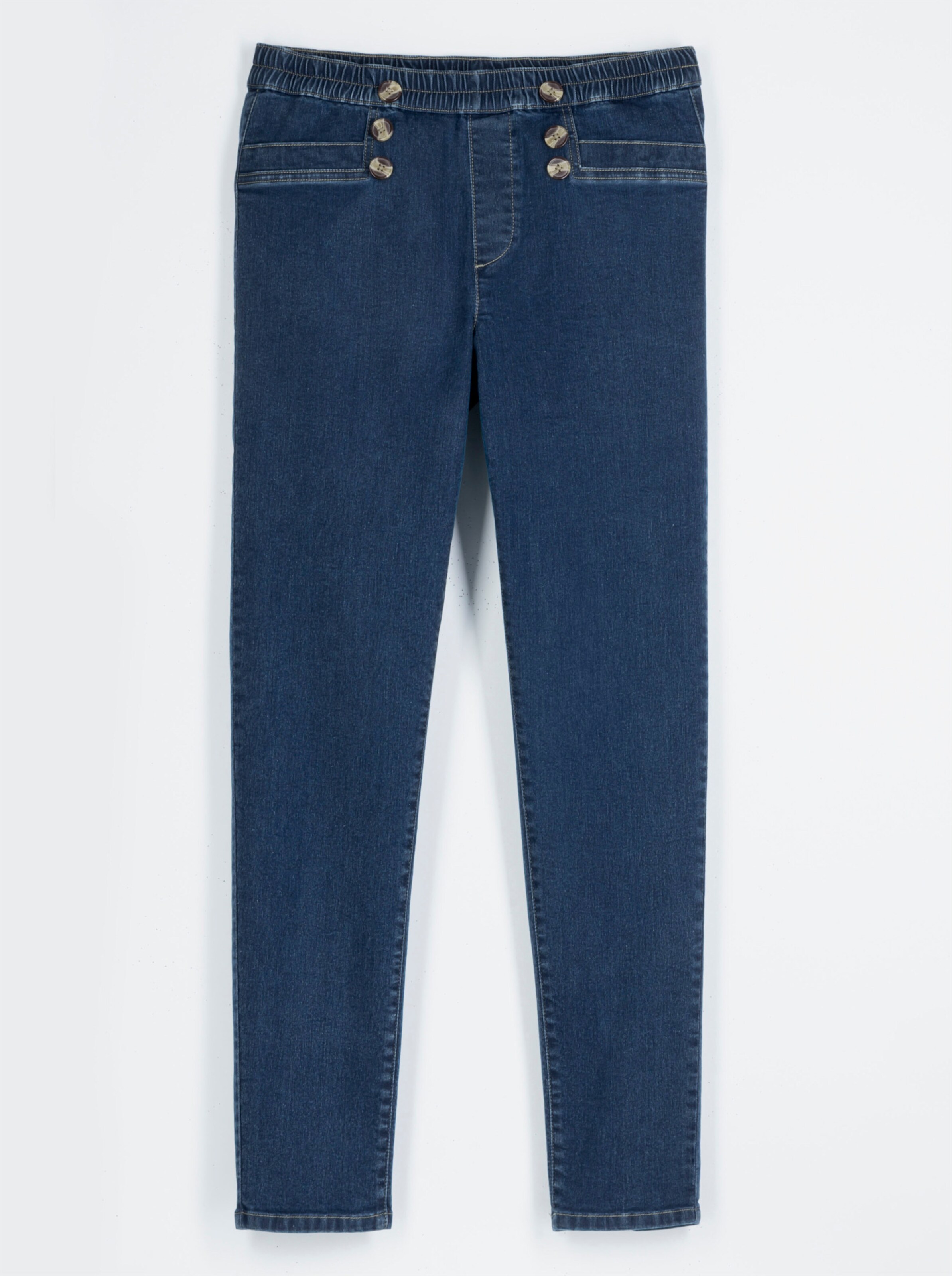 Schlupfjeans in komfortabler Stretch-Qualität
