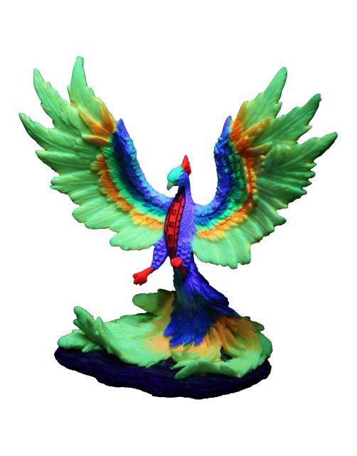 Aqua Della Dia De Los Muertos Feniks - Aquarium - Ornament - 16.8x7.3x17.4 cm
