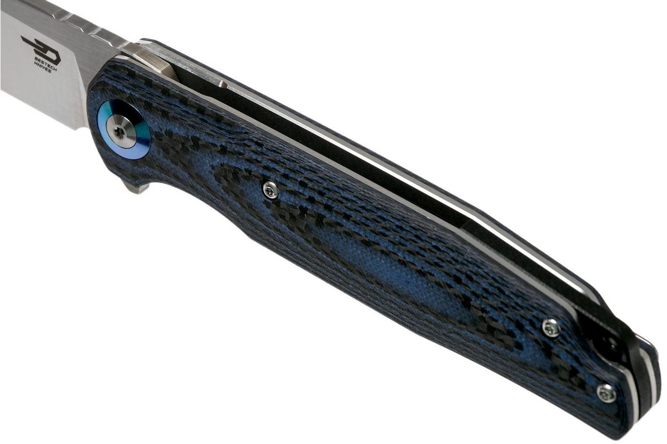 Bestech Ascot Blue G10 & Carbonfiber BG19C zakmes