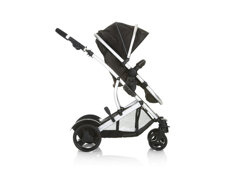Hauck Geschwisterwagen Duett 2 Black Geschwisterwagen Duett 2, Schwarz