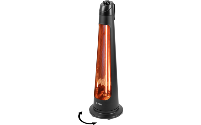 Eurom Q-Tower 1200 Elektrische Heizung 1200 Watt