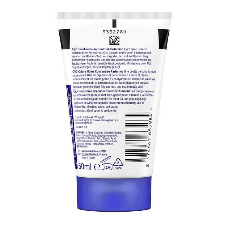 Neutrogena norwegische Formel Konzentrat Handcreme parfümiert, 50 ml