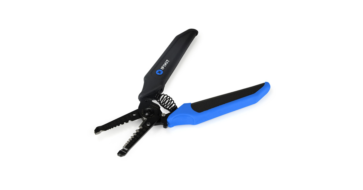 iFixitMahi Bundel gereedschapsset  (Zwart/blauw, 48 Bit Driver Kit + 3x tang)