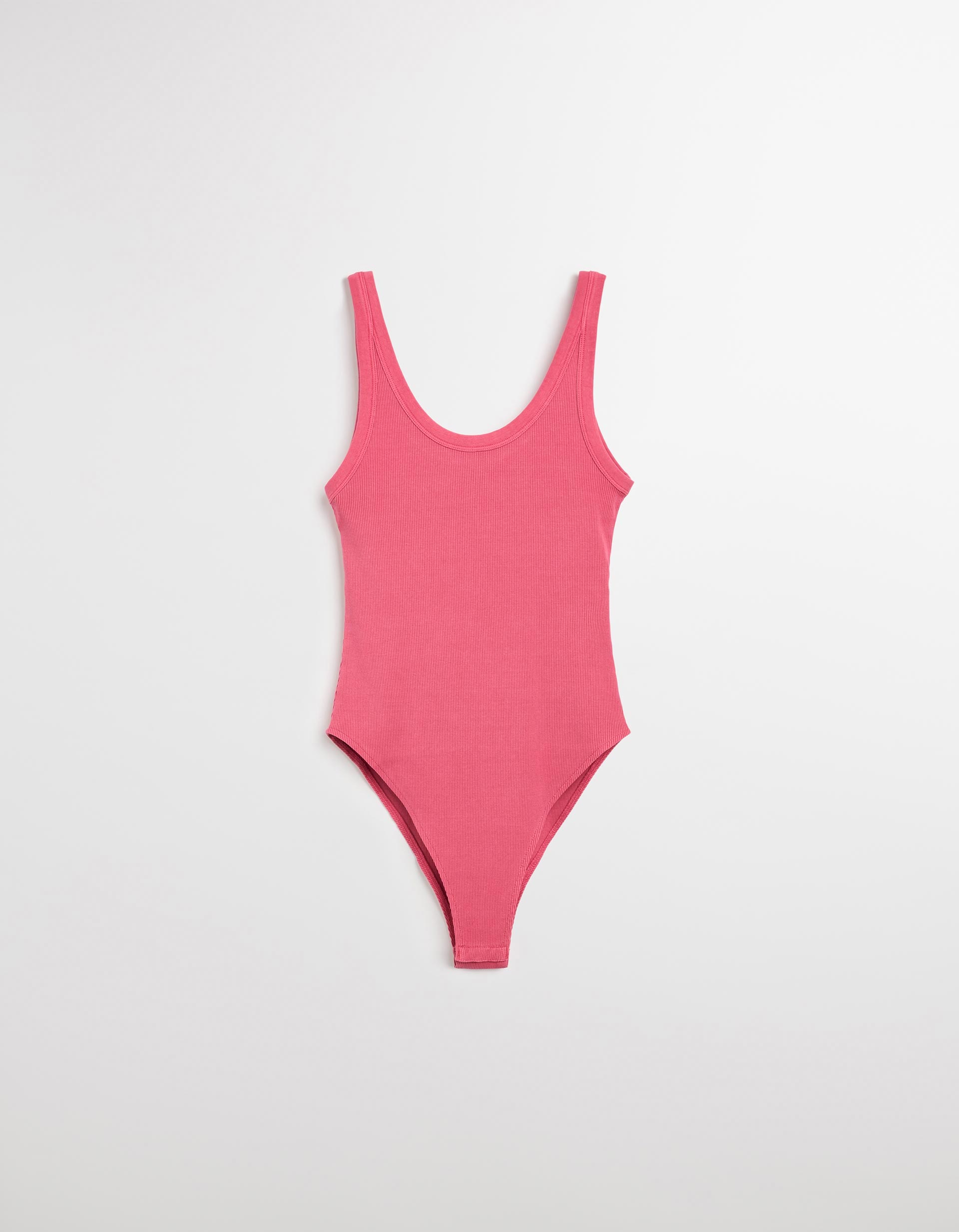 Body de Alças, Mulher, Rosa Escuro