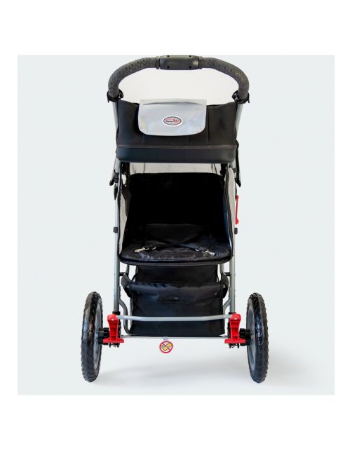 Innopet Hondenbuggy Comfort Efa Eco - Hondentrolley - 96x53x104 cm Zwart Grijs