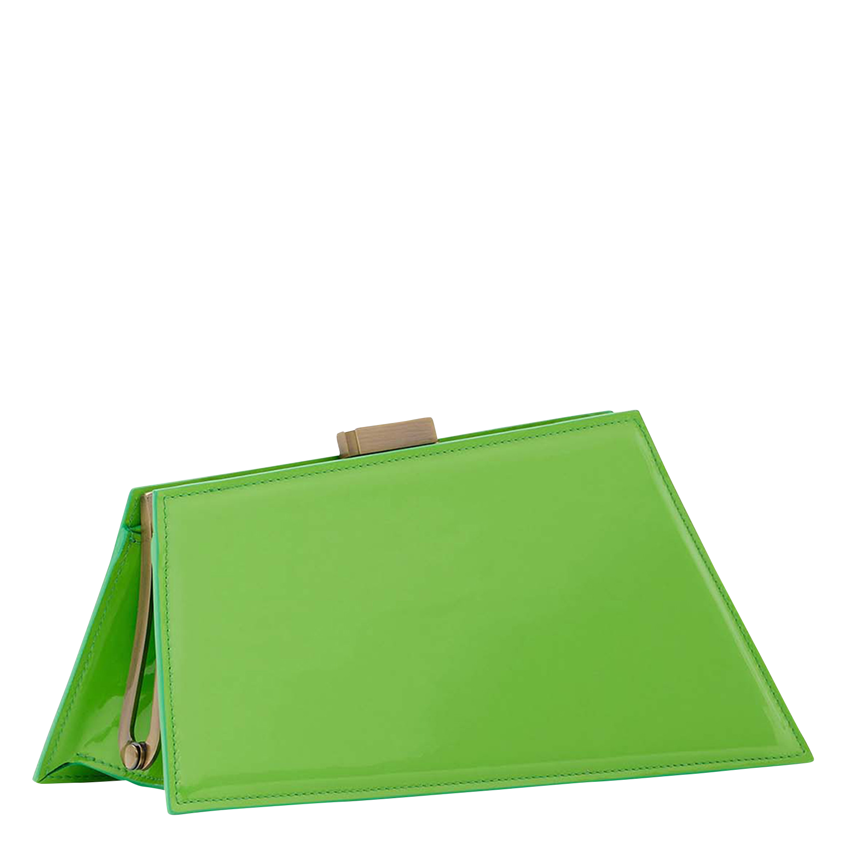 JAY - Sac pochette en cuir de vachette| Vert